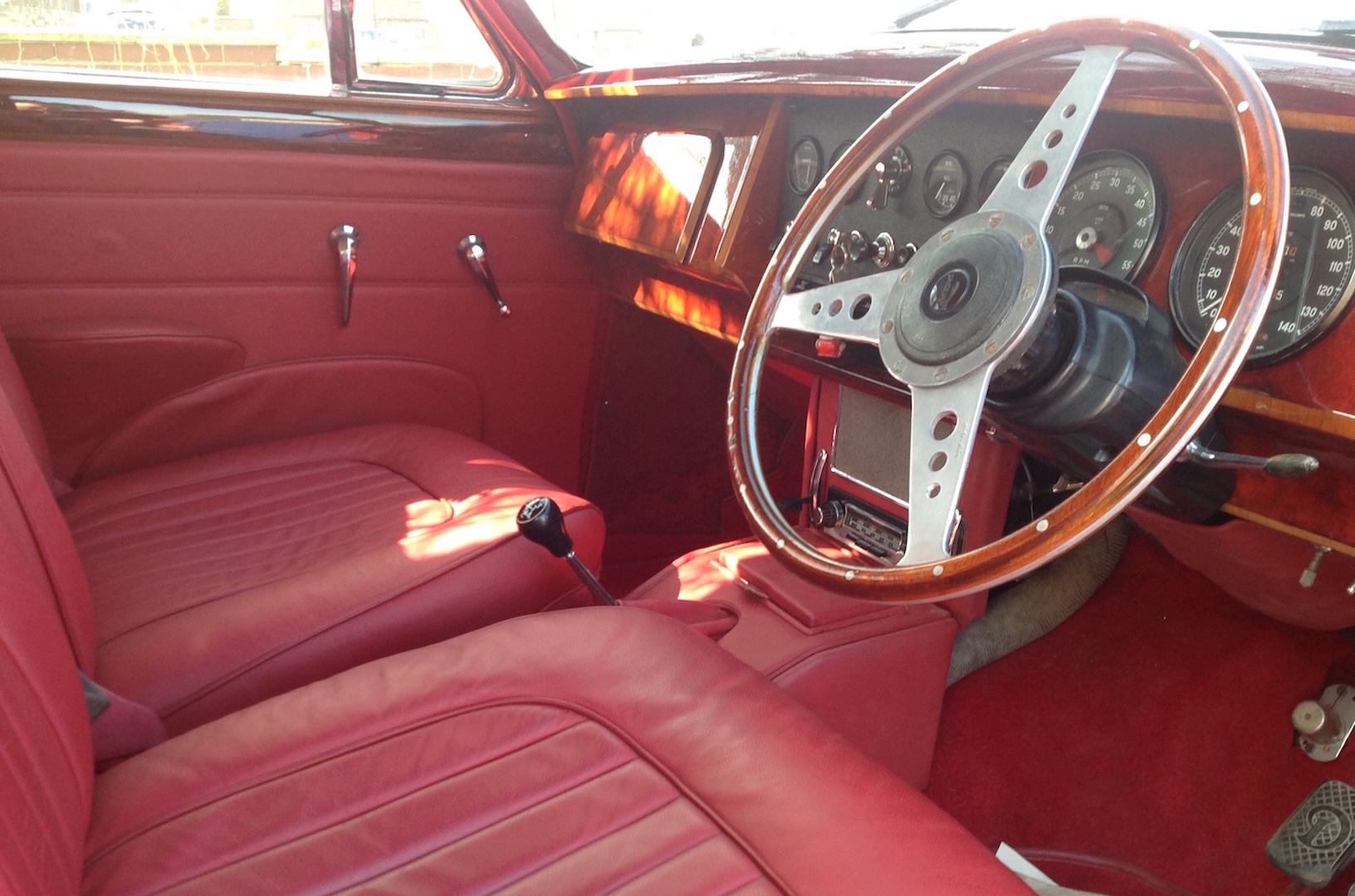 Refurbished Jaguar interior