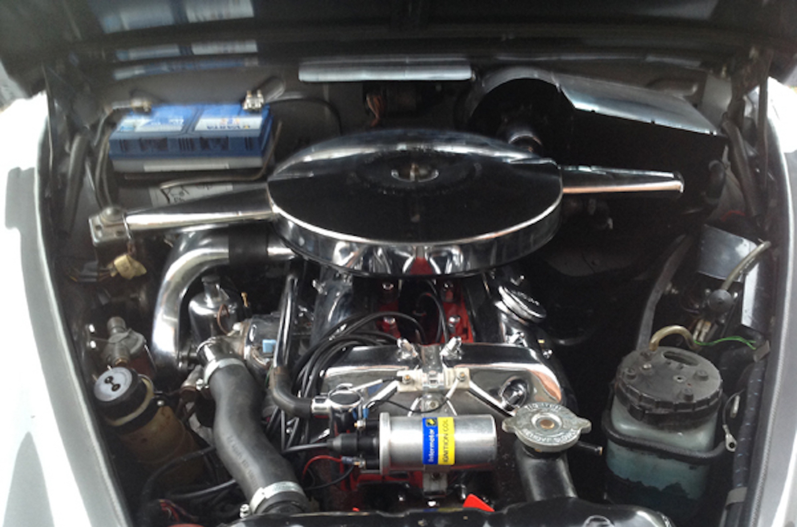 Jaguar engine, Polished and chromed
